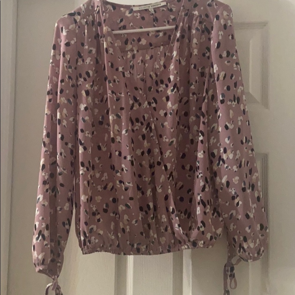 Collective concepts blouse worn once